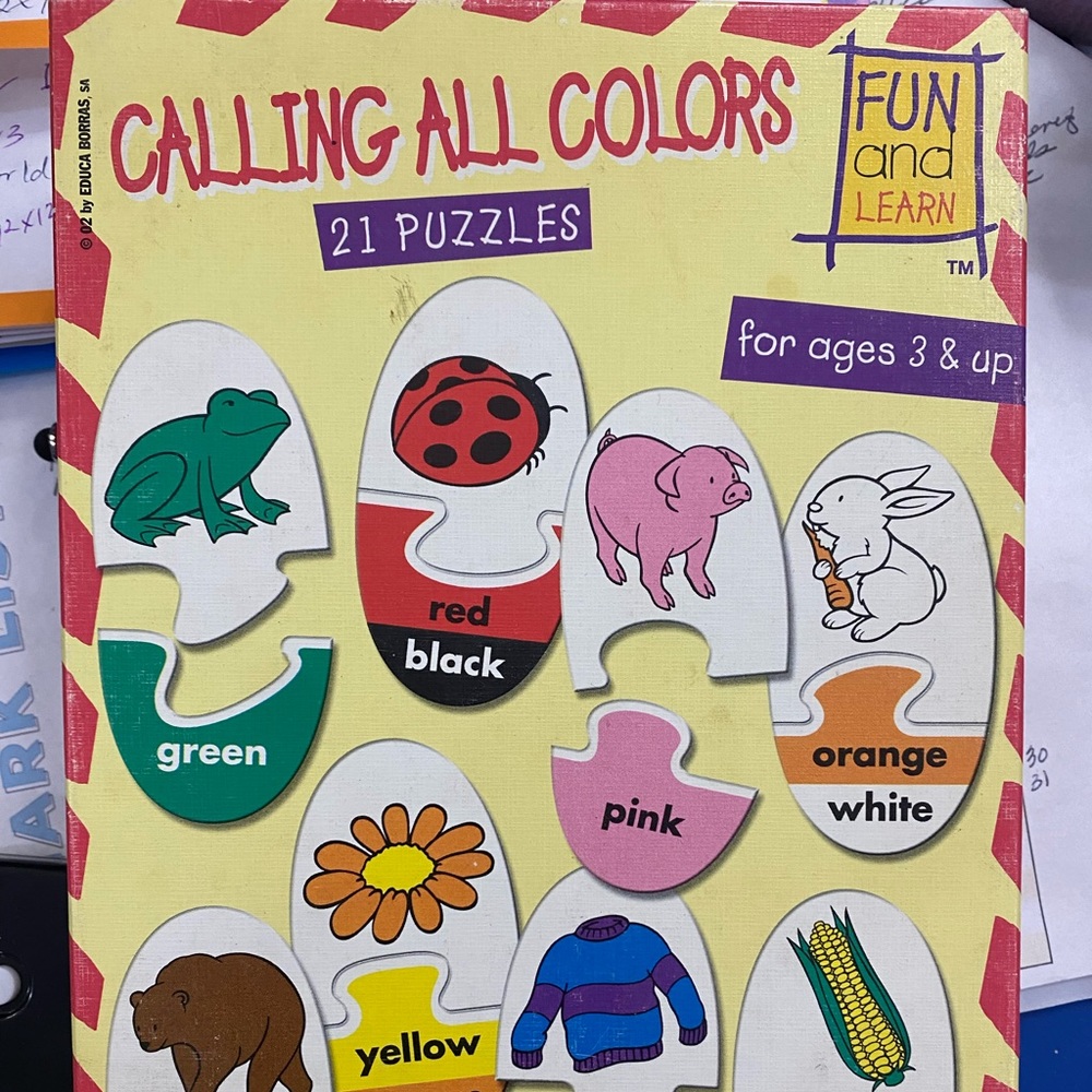 Calling All Colors (Oval shapes)